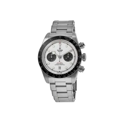 Tudor Black Bay Chrono White Panda Dial Steel Men's Watch M79360N-0002 01