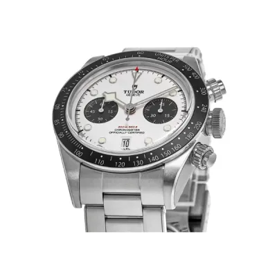 Tudor Black Bay Chrono White Panda Dial Steel Men's Watch M79360N-0002 02