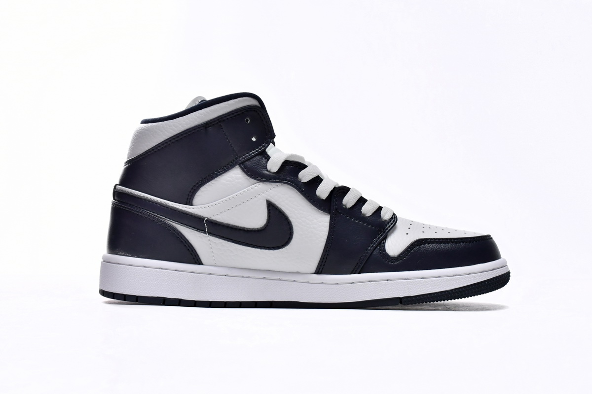 Air Jordan 1 Mid Obsidian 554724-174