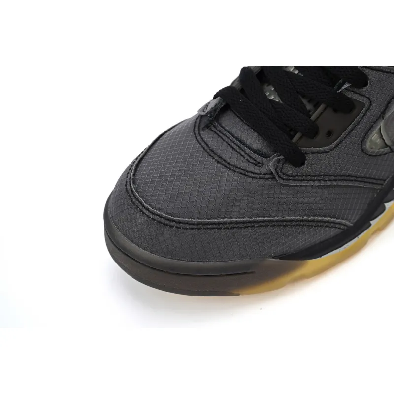 Air Jordan 5 Retro Off-White Black CT8480-001