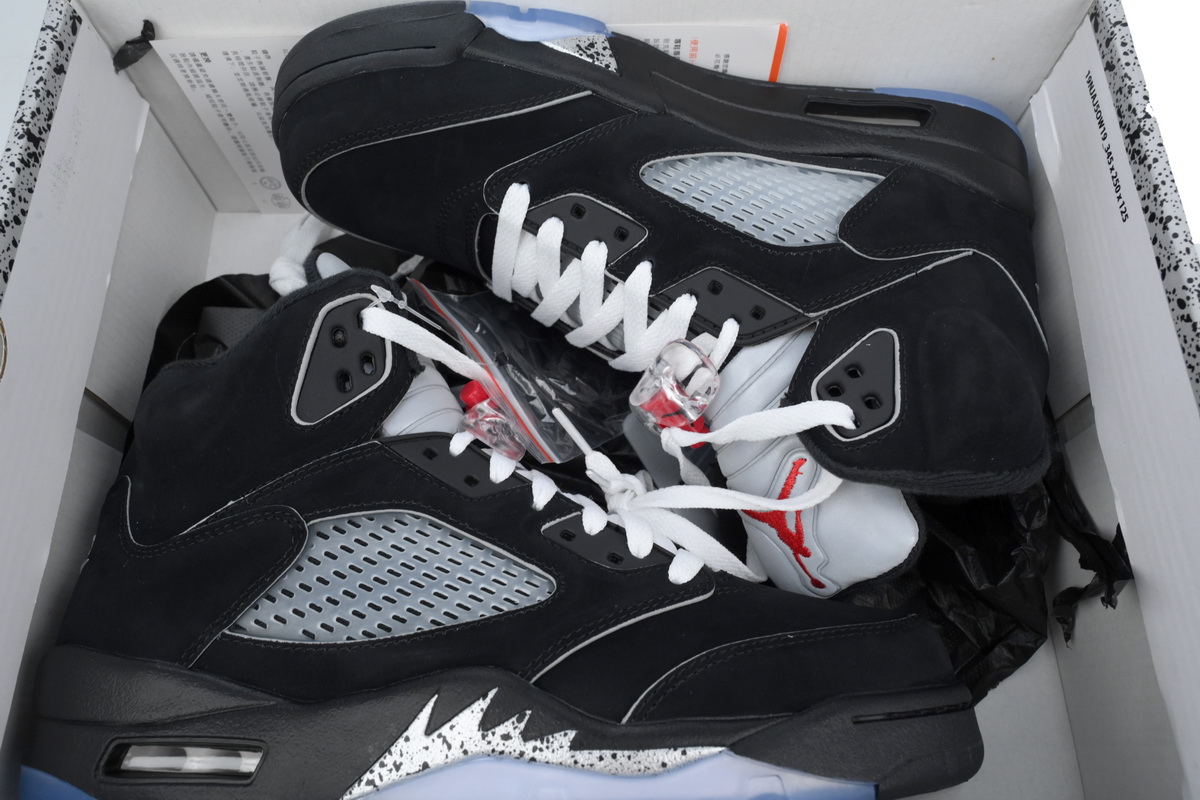 【FLASH SALE】Air Jordan 5 Black Metallic Reimagined HF3975-001