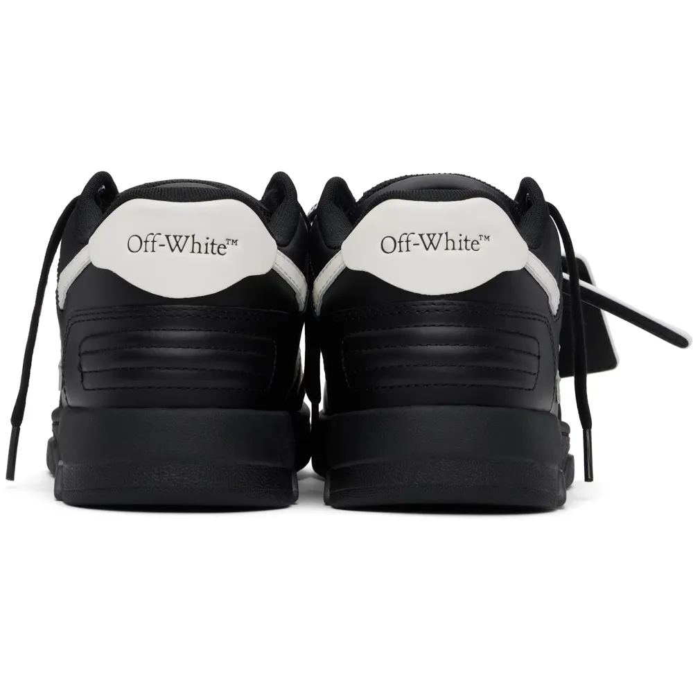 OFF-WHITE Black And White Out Of Office Sneakers
