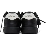 OFF-WHITE Black And White Out Of Office Sneakers