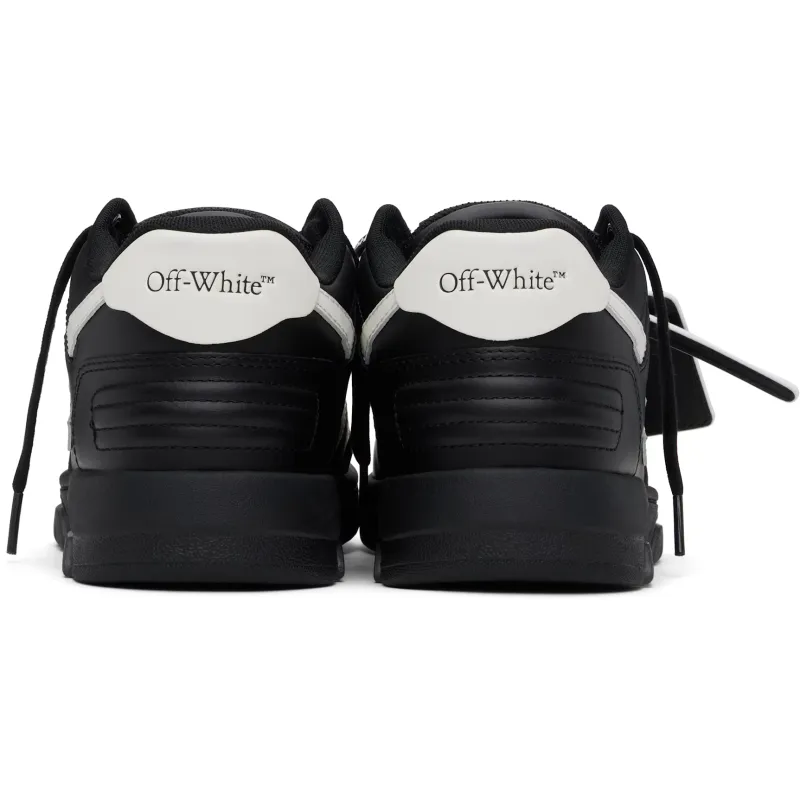 OFF-WHITE Black And White Out Of Office Sneakers