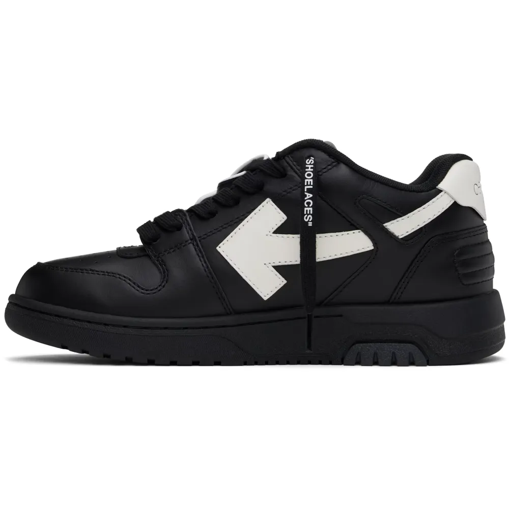 OFF-WHITE Black And White Out Of Office Sneakers