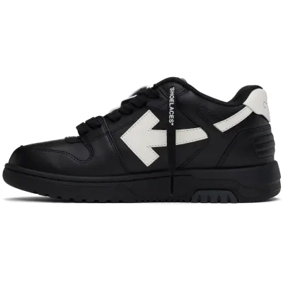 OFF-WHITE Black And White Out Of Office Sneakers 01