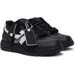 OFF-WHITE Black And White Out Of Office Sneakers