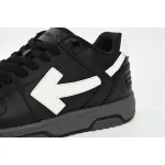 OFF-WHITE Out Of Office OOO Low TopsBlack Grey White SS22  OMIA189C99LEA0011001