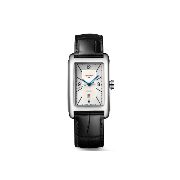 Longines DolceVita Silver Dial Leather Strap Men's Watch L5.757.4.73.0