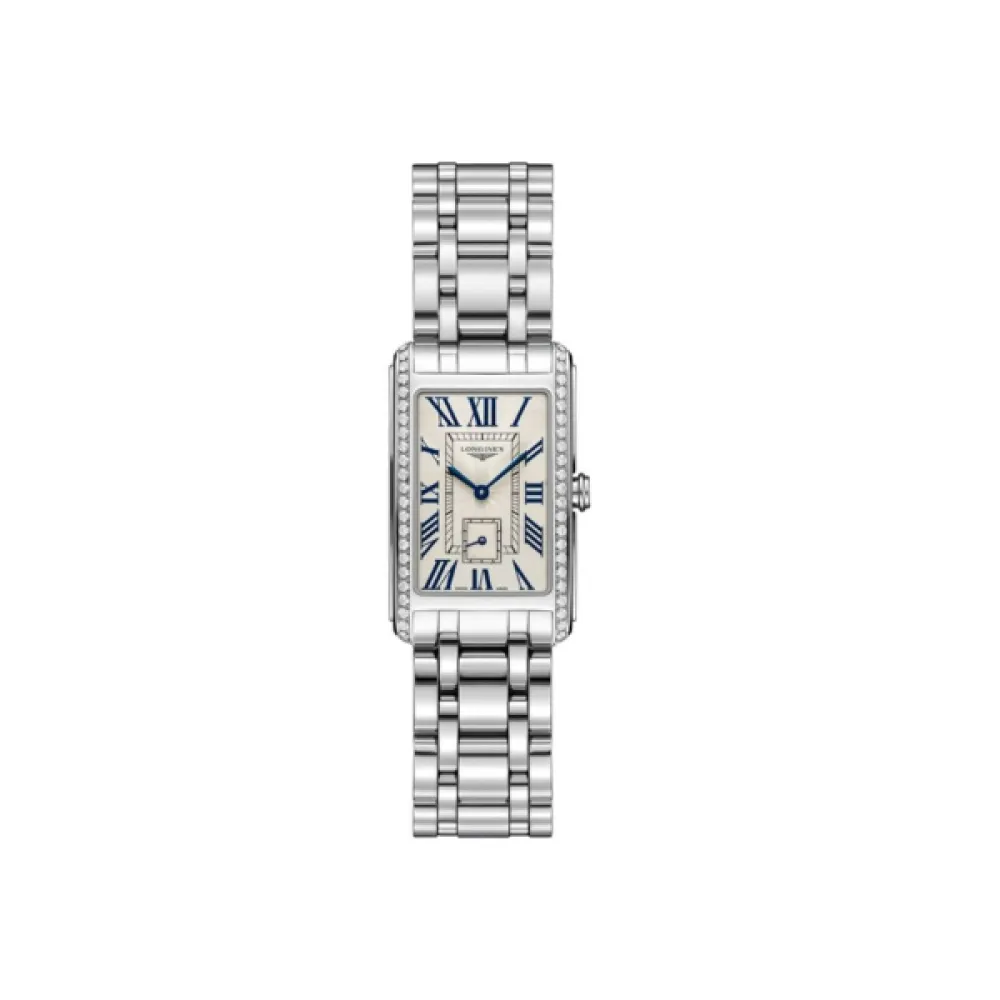 Longines Dolcevita White Dial Steel Women's Watch L5.512.0.71.6