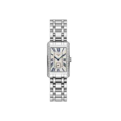 Longines Dolcevita White Dial Steel Women's Watch L5.512.0.71.6 01