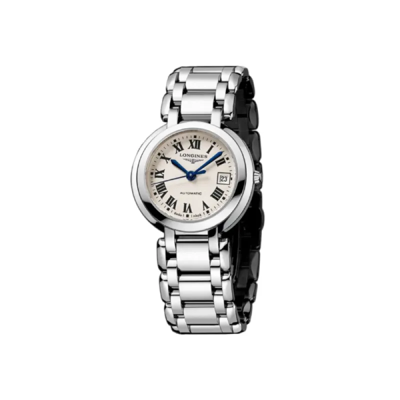 Longines Primaluna White Dial Steel Women's Watch L8.113.4.71.6