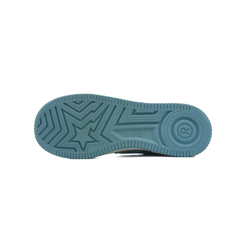 A Bathing Ape Bape Sta Blue Suede 1H70-191-004