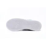 A Bathing Ape Bape Sta Low White and Blue Border 1J30-191-017