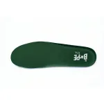 A Bathing Ape Bape Sta Low White Green edge 1J30-191-017