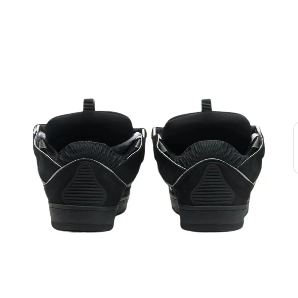 Lanvin Curb Sneaker Black Grey FM-SKRK11-REFL-P2210