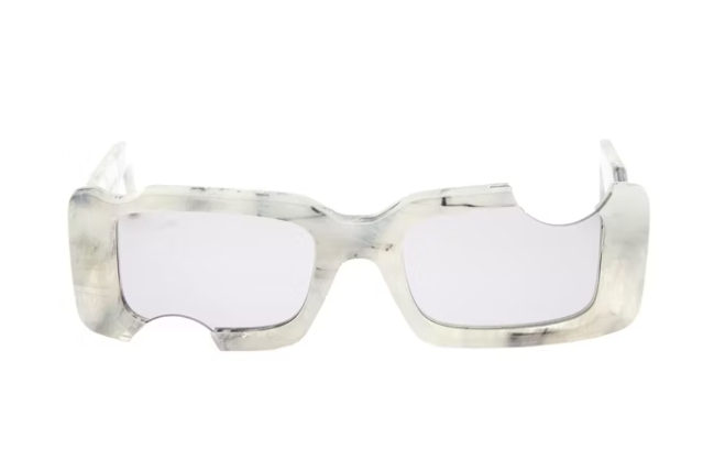 OFF-WHITE Cady Rectangular Frame Sunglasses