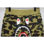 BAPE Camouflage Shark Mouth Shorts Yellow