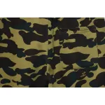 BAPE Camouflage Shark Mouth Shorts Yellow