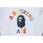 BAPE Pocket Ape Head Short-Sleeved Polo Shirt White