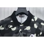 BAPE Classic Black And White Camouflage Short-Sleeved Black