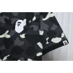 BAPE Classic Black And White Camouflage Short-Sleeved Black