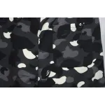 BAPE Classic Black Snd White Camouflage Shorts Black