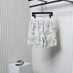 BAPE Classic Black Snd White Camouflage Shorts White