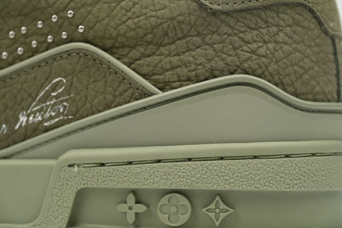 Louis Vuitton Trainer Green