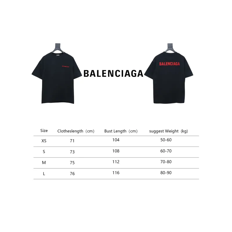 Balenciaga 25ss T-shirt XA2025041405