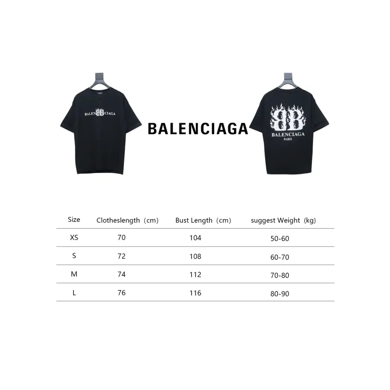 Balenciaga 25ss T-shirt XA2025041407
