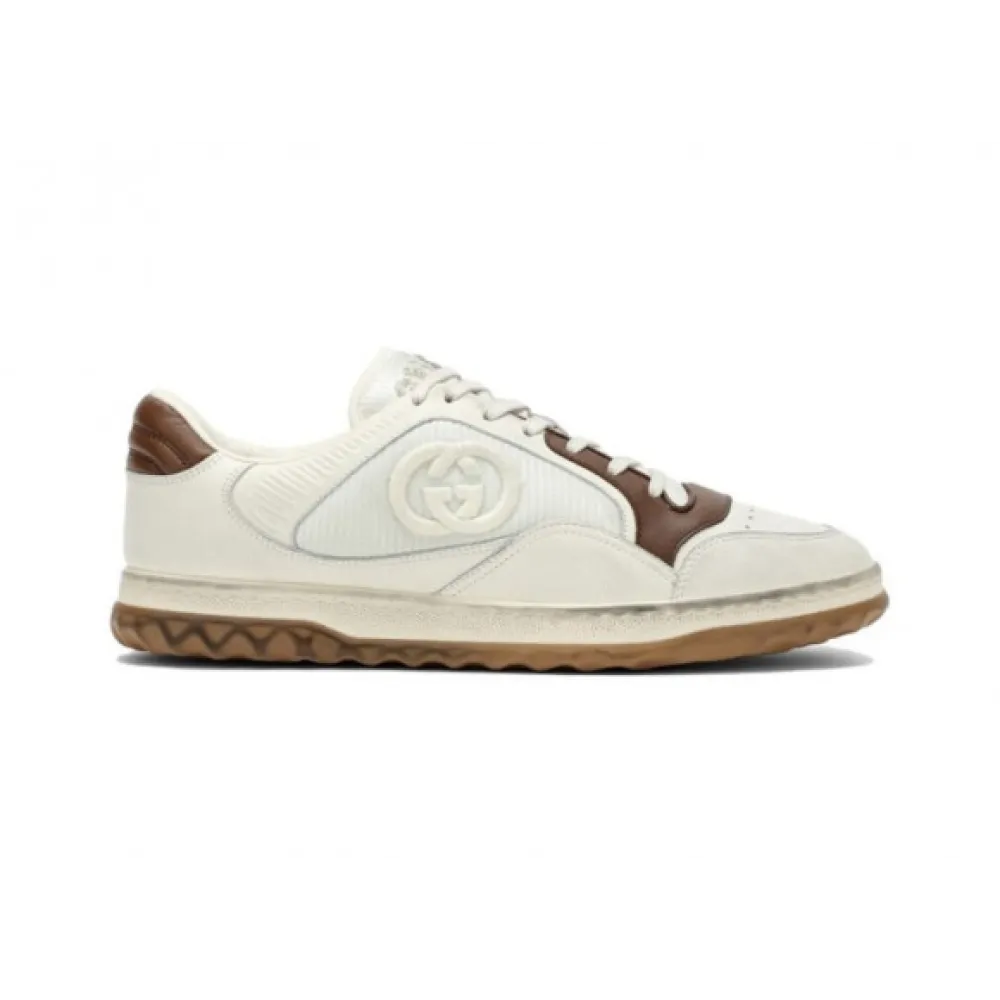 Gucci MAC80 Off-White Brown  741656 AAB79 9155