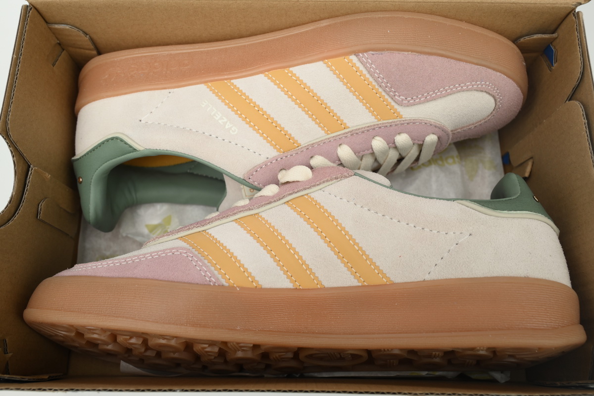 adidas Gazelle Indoor Off White Preloved Yellow ID1007