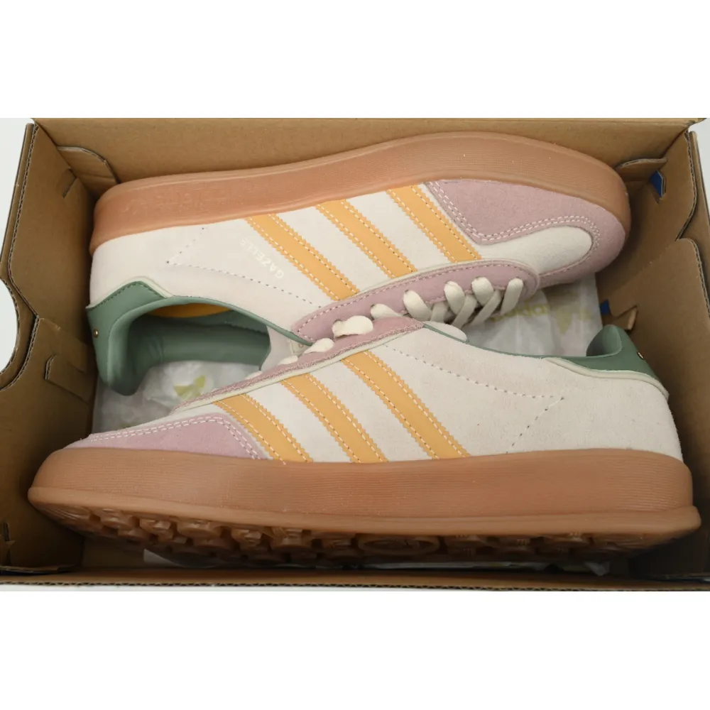 adidas Gazelle Indoor Off White Preloved Yellow ID1007