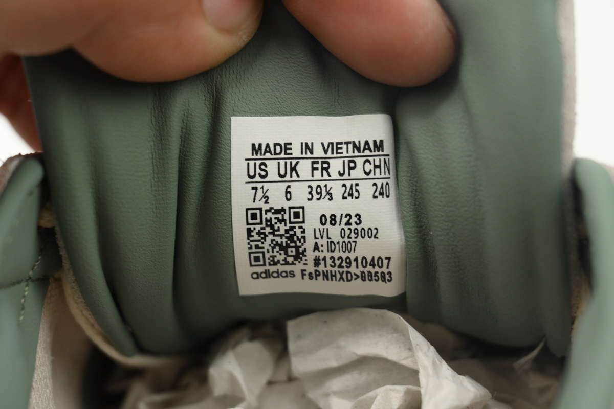 adidas Gazelle Indoor Off White Preloved Yellow ID1007