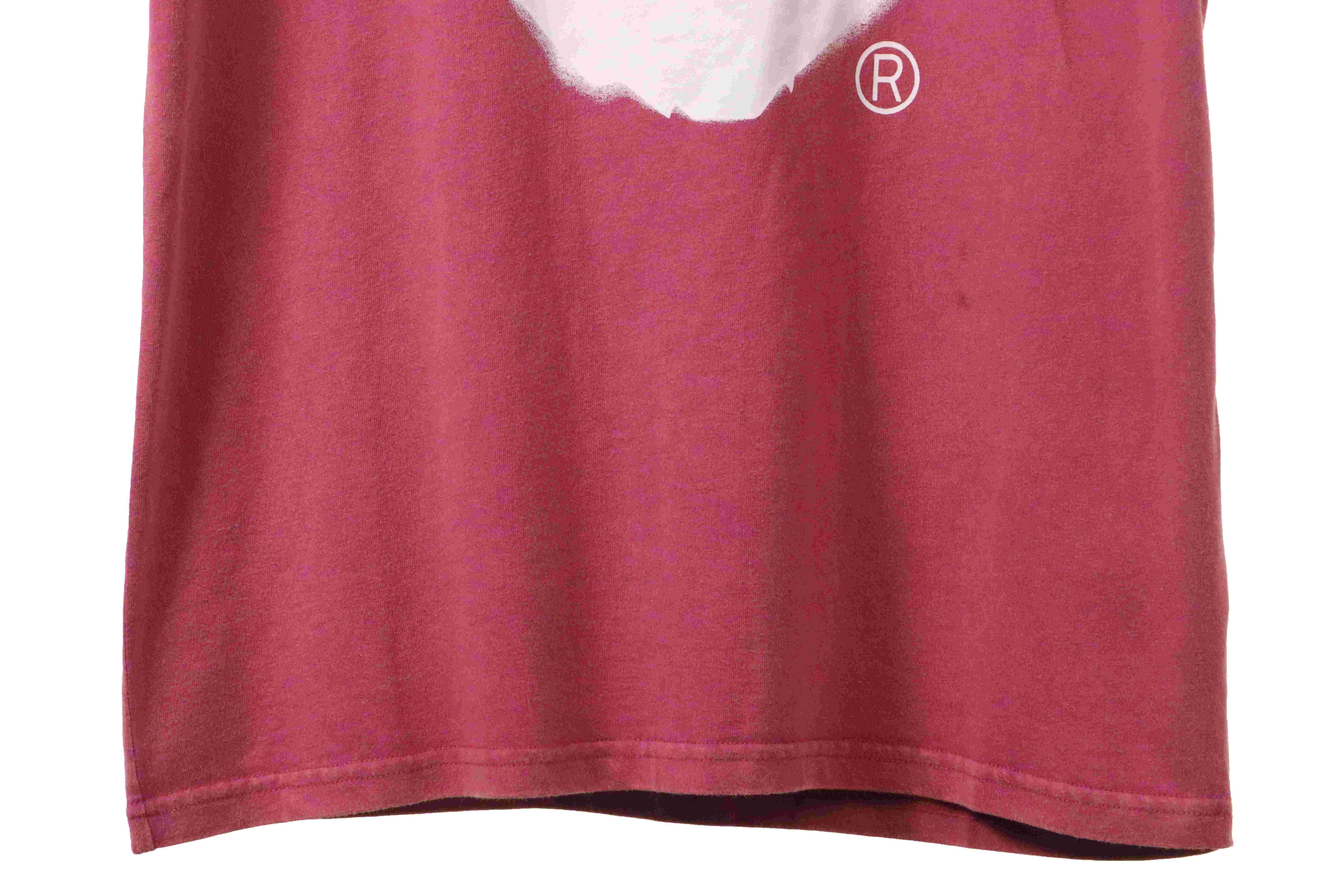 BAPE Ape Head Letter Printed Short Sleeve Purple