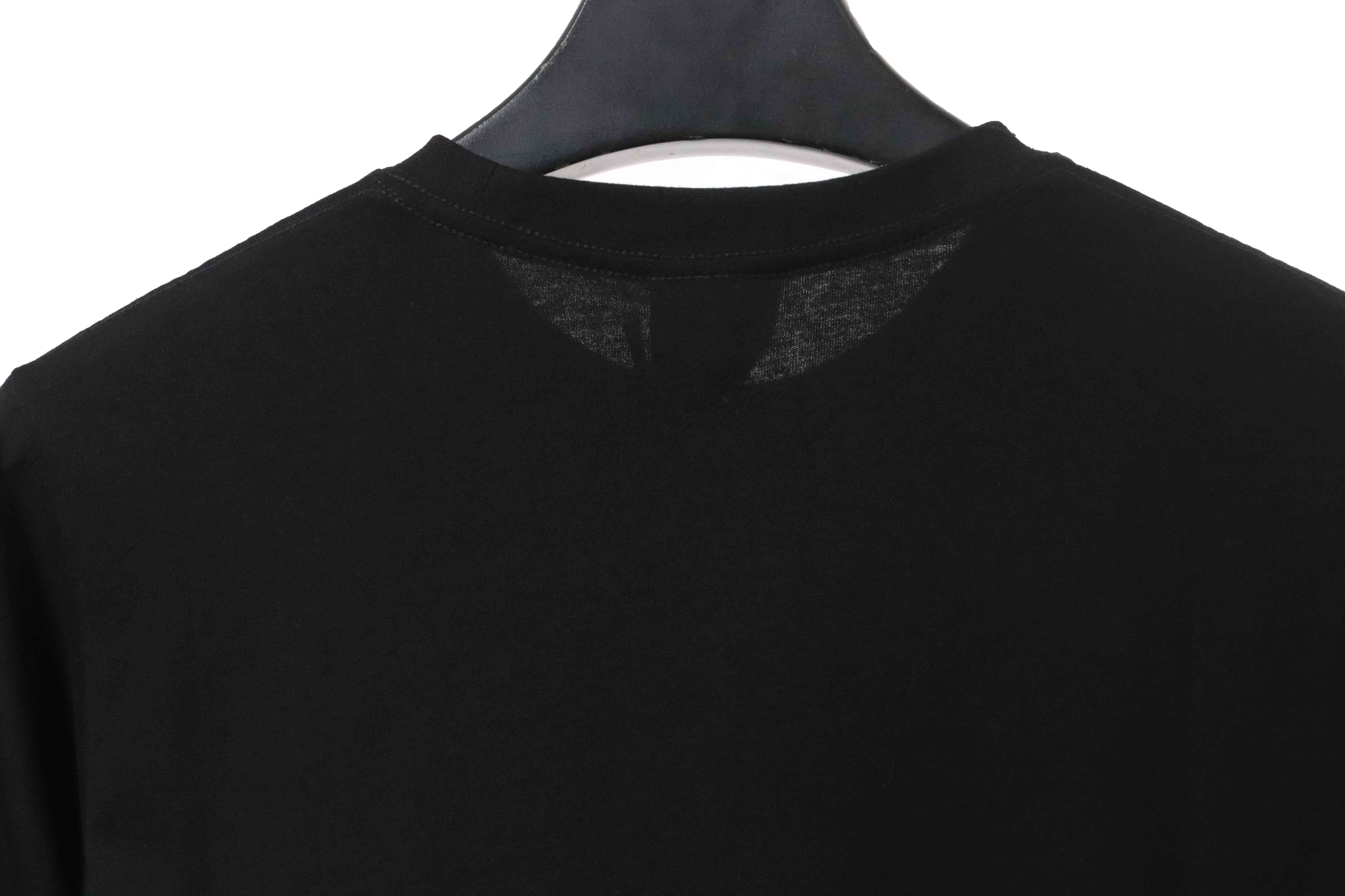 BAPE Camouflage Shark Mouth Zipper Short Sleeve Black and Blue