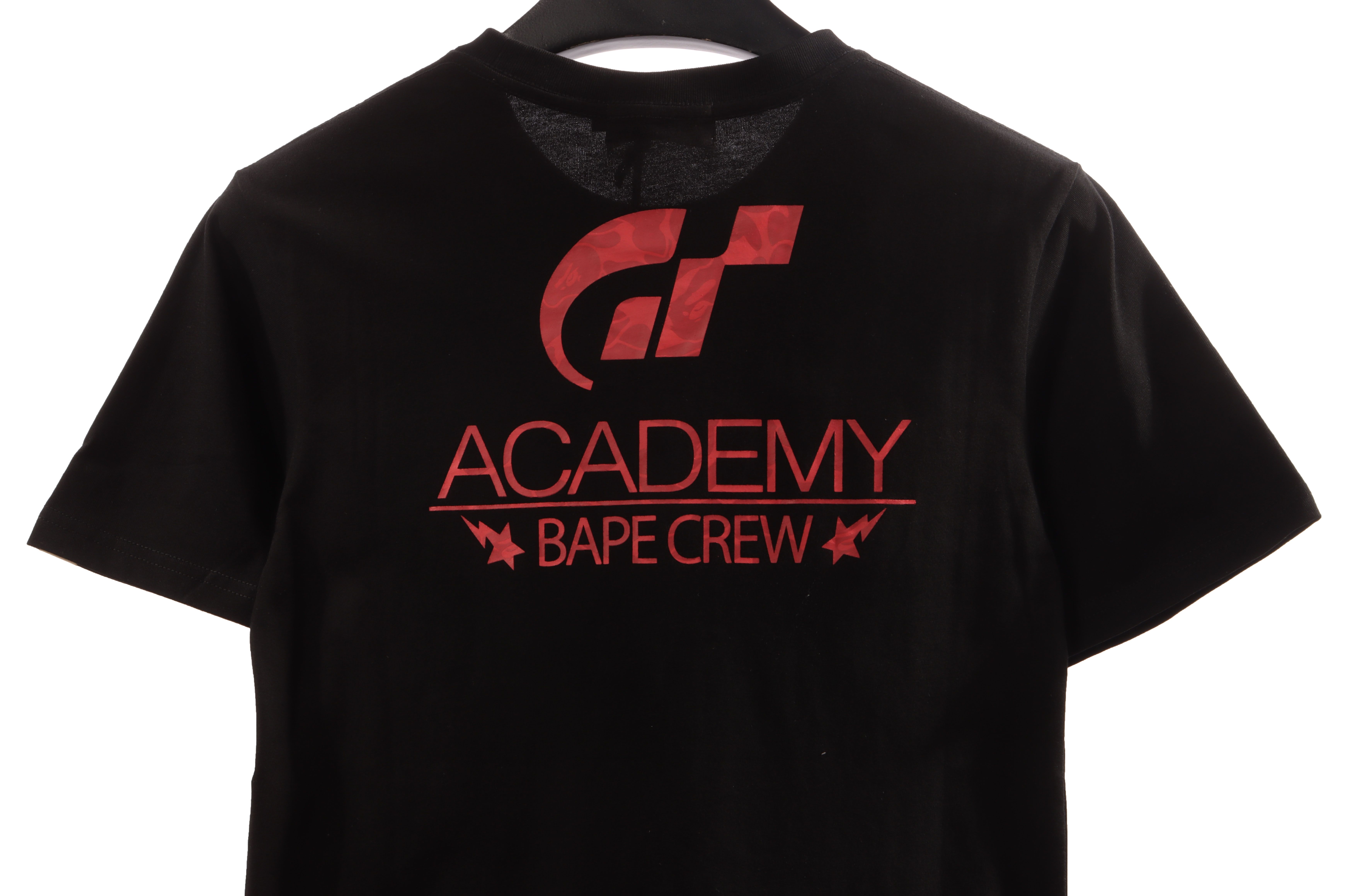 BAPE co-branded GRAN TURISMO ape head short sleeve black