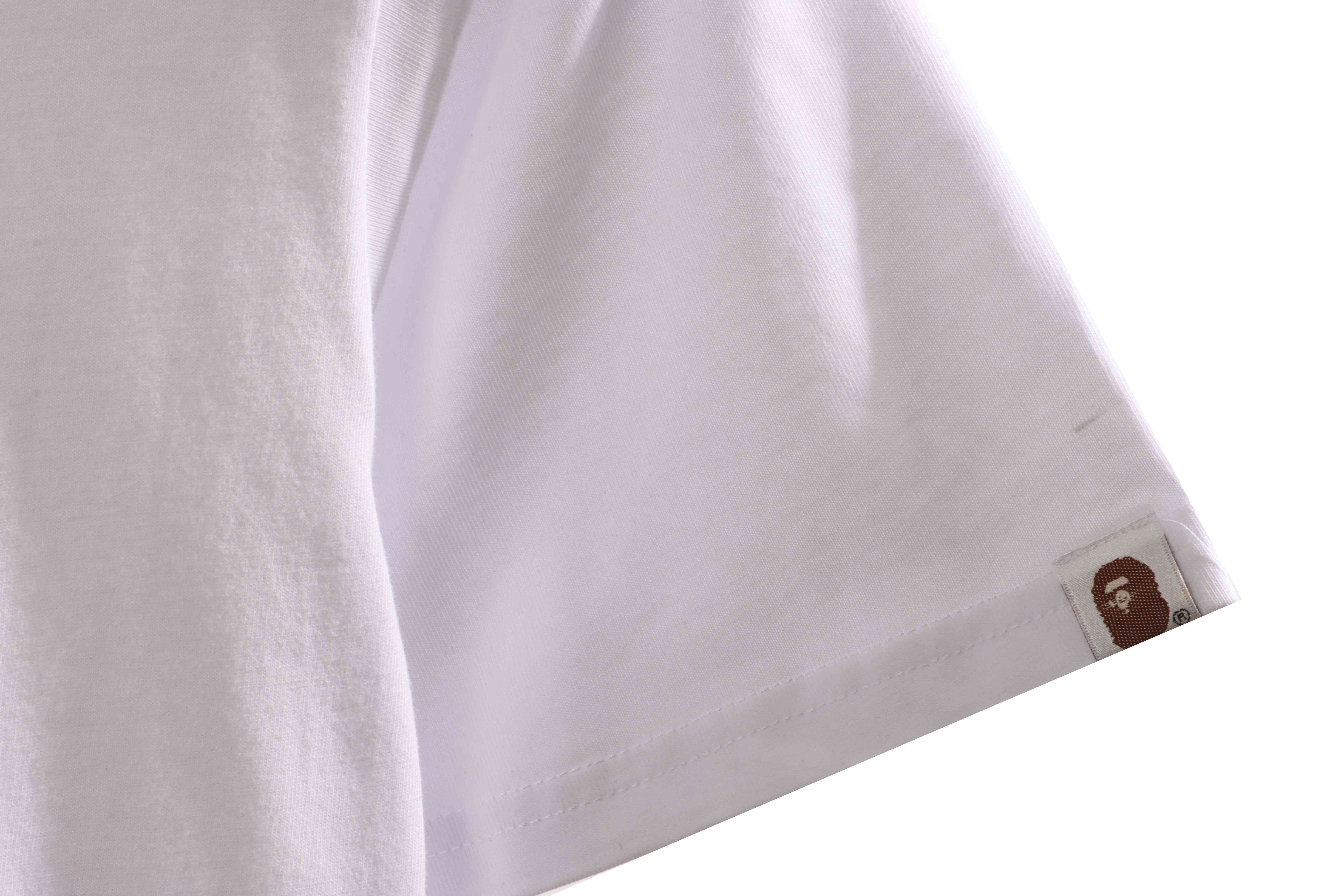 BAPE co-branded GRAN TURISMO ape head short sleeve white