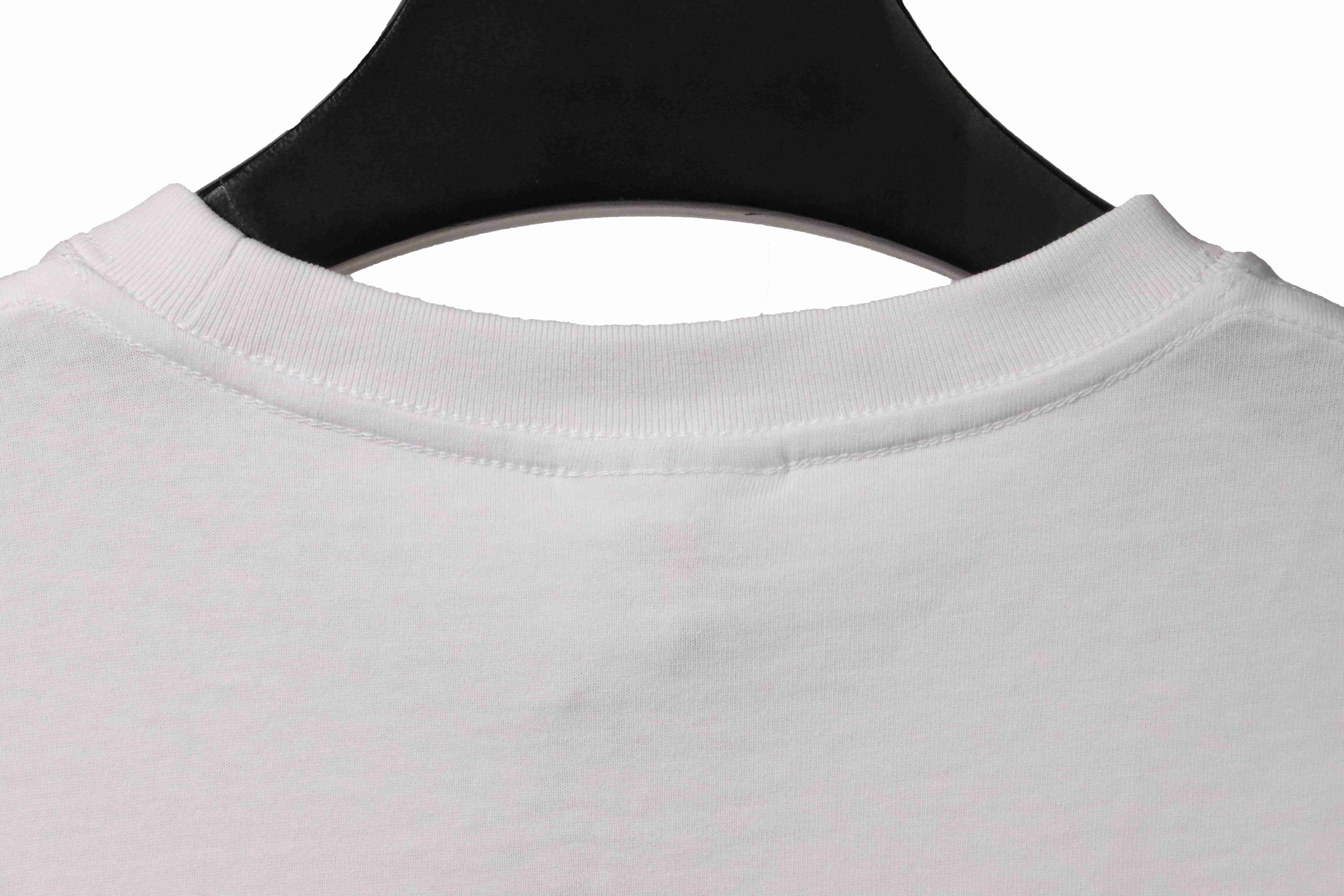 BAPE graffiti ape head print short sleeves