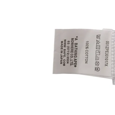 BAPE joint GT twill ape head short sleeve white 02