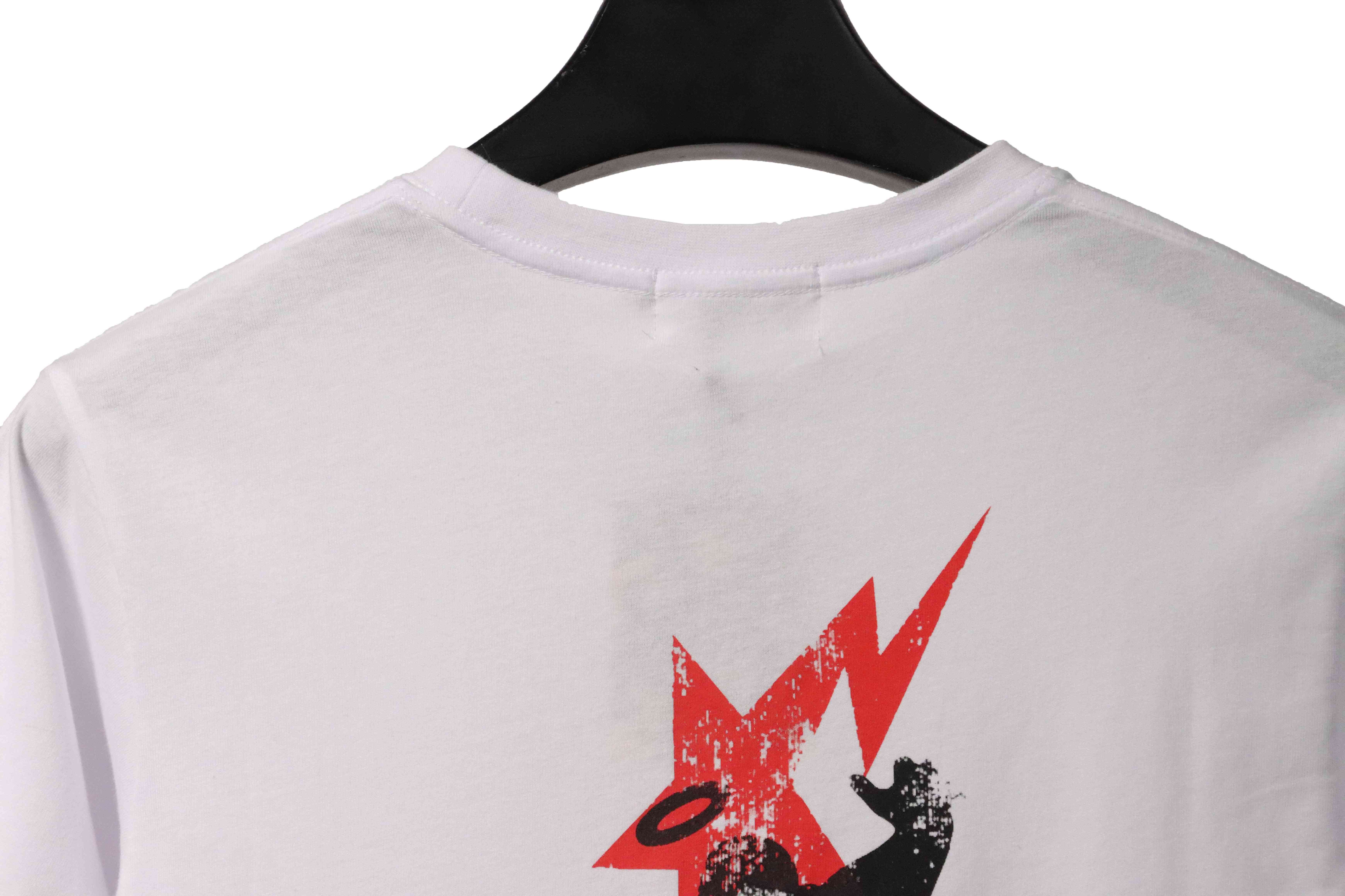 BAPE Union co-branded ape head short sleeve white