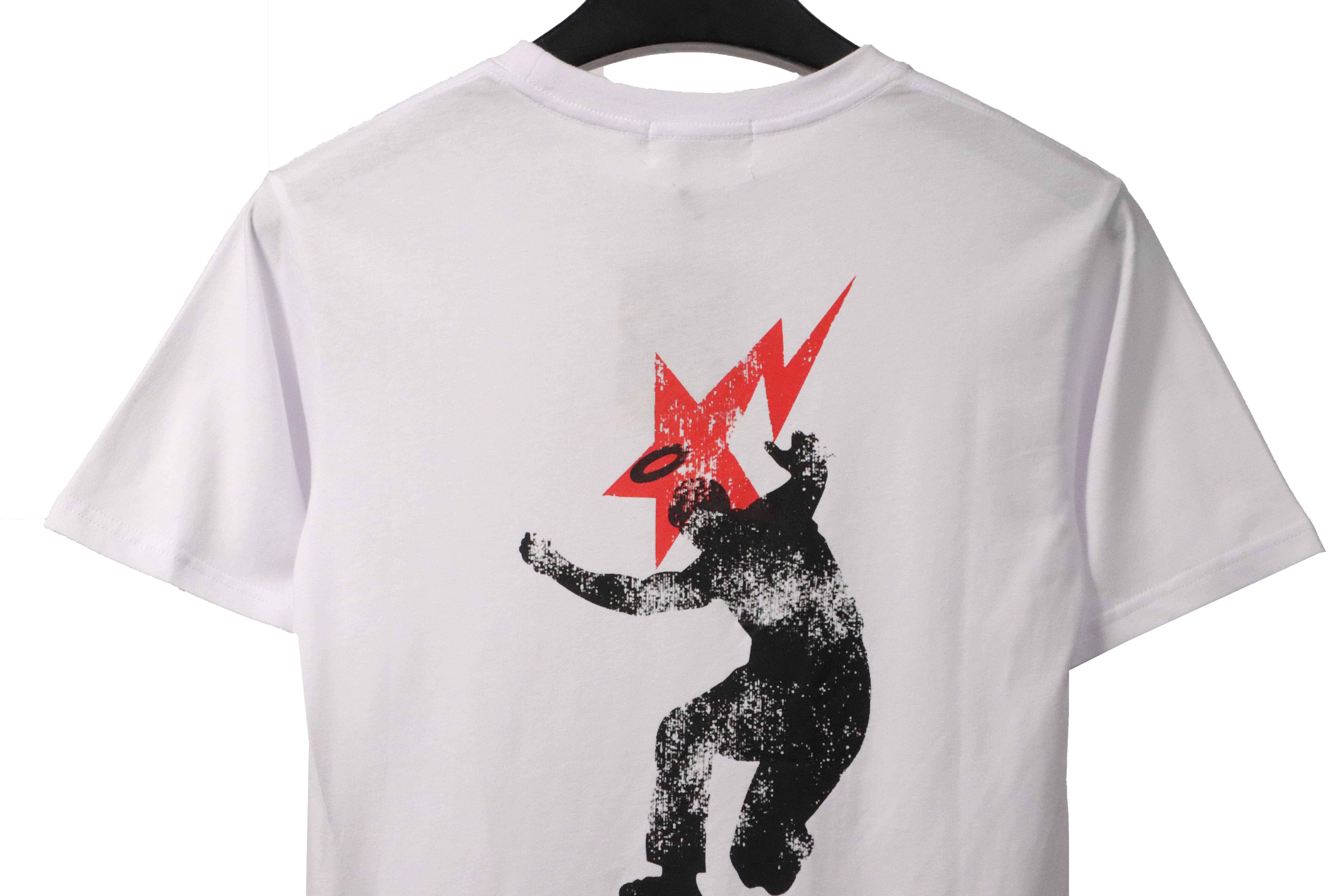 BAPE Union co-branded ape head short sleeve white