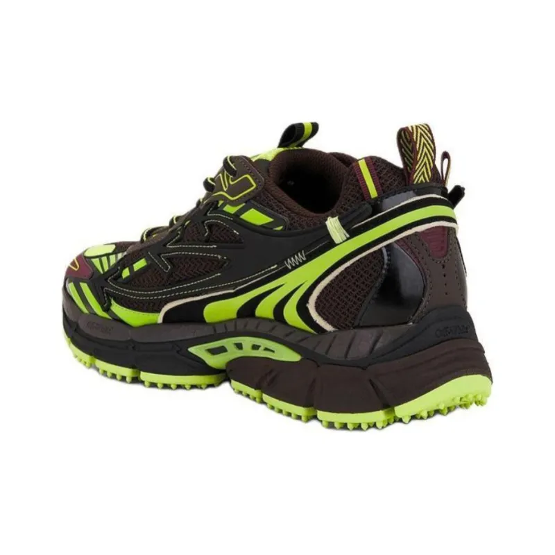 OFF-WHITE Be Right Back Chocolate Brown Green OMIA295W24 FAB00 16070 