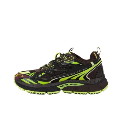 OFF-WHITE Be Right Back Chocolate Brown Green OMIA295W24 FAB00 16070  01