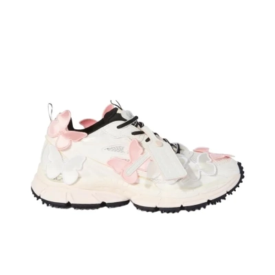 OFF-WHITE Be Right Back Pink White Butterflies (Women's) OWIA289W24FAB0023001 02