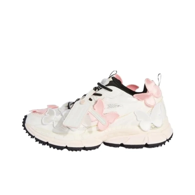 OFF-WHITE Be Right Back Pink White Butterflies (Women's) OWIA289W24FAB0023001 01