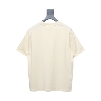 P130 Ami Paris 25SS patch letter short-sleeved T-shirt 02