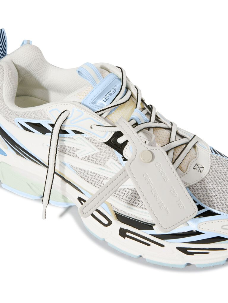 White/Light Blue Be Right Back  OMA295C99 FAB00 10140 