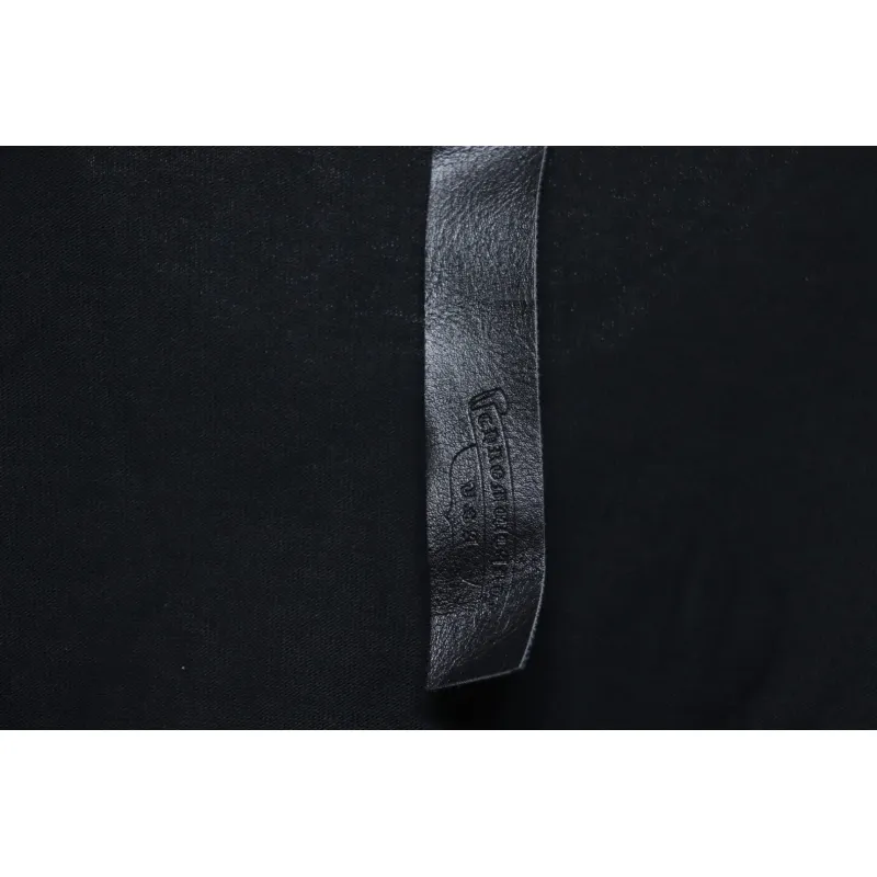 Chrome Hearts Neckline Sanskrit Short Sleeve (Black)